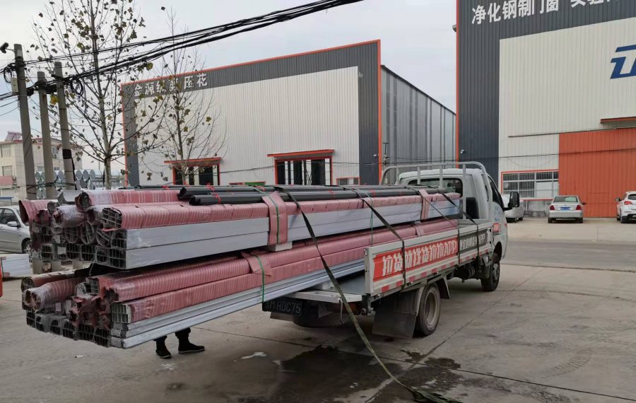 山東鄒平凈化車間施工發(fā)貨